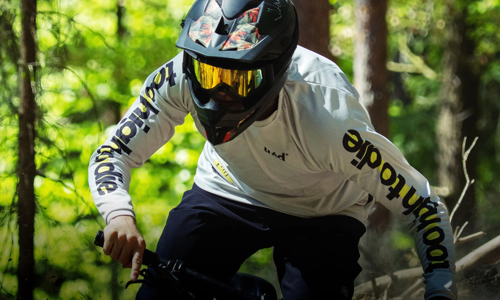 MTB dres v akci